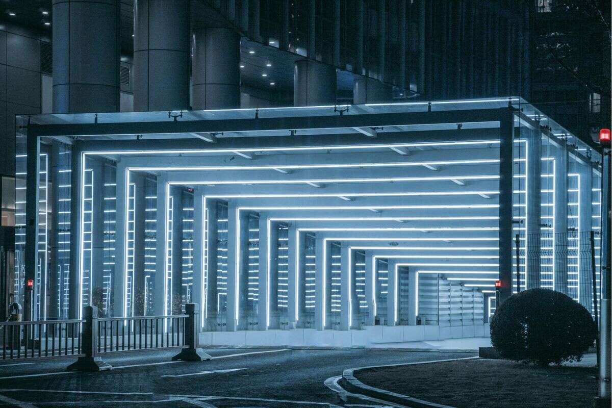 Illuminated technology architecture in a corporate environment